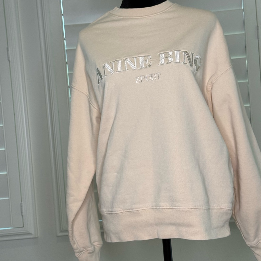 Anine Bing Sport Beige Sweater